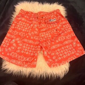 Trunks Surf & Swim Co. Men’s Swim Trunks Shorts Palm Printed Men’s Size M NWOT